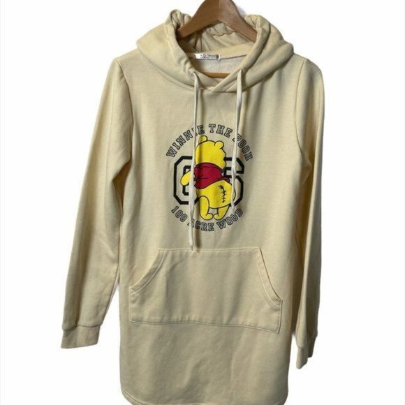 V.I.P Korea Winnie the Pooh - 100 Acre Wood Oversized Sweater Hoodie - Picture 1 of 4